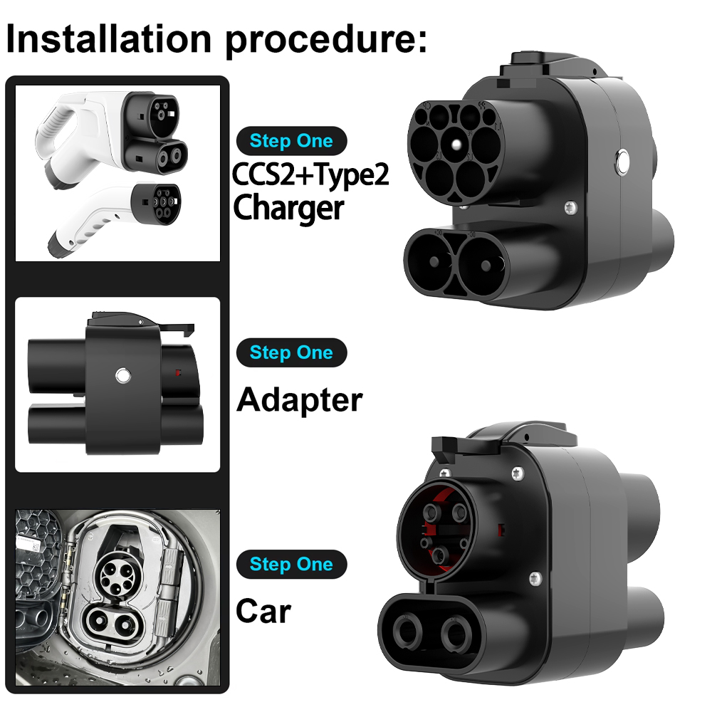 Adattatore di ricarica rapida  - Ccs2 To Ccs1 Fast Charge Adapter 250Kw recensione e prezzo